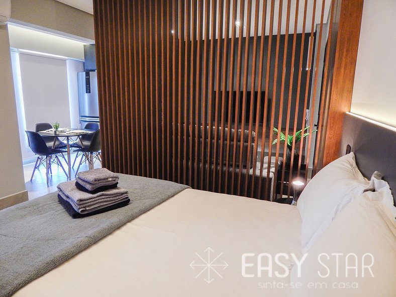 Easy Star - Lindo Studio ao Lado do Aeroporto Congonhas - FE