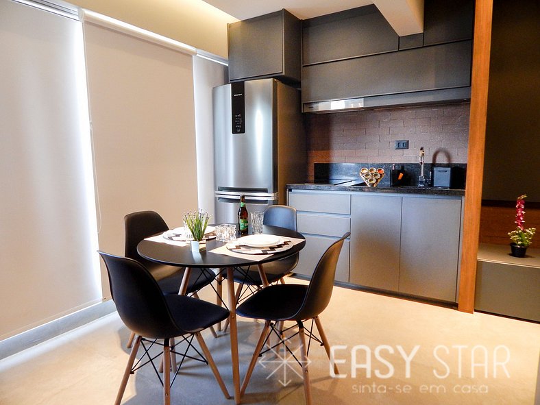 Easy Star - Lindo Studio ao Lado do Aeroporto Congonhas - FE