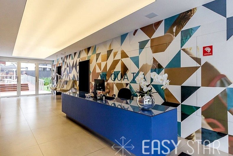 Easy Star - Studio com Vista Incrível na Vila Olímpia - KQ01