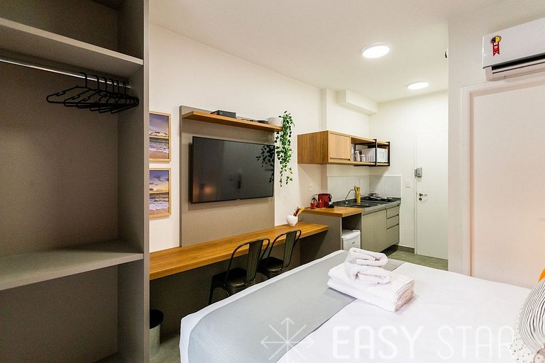 Easy Star - Studio Encantador proximo ao Metro Ana Rosa - LN